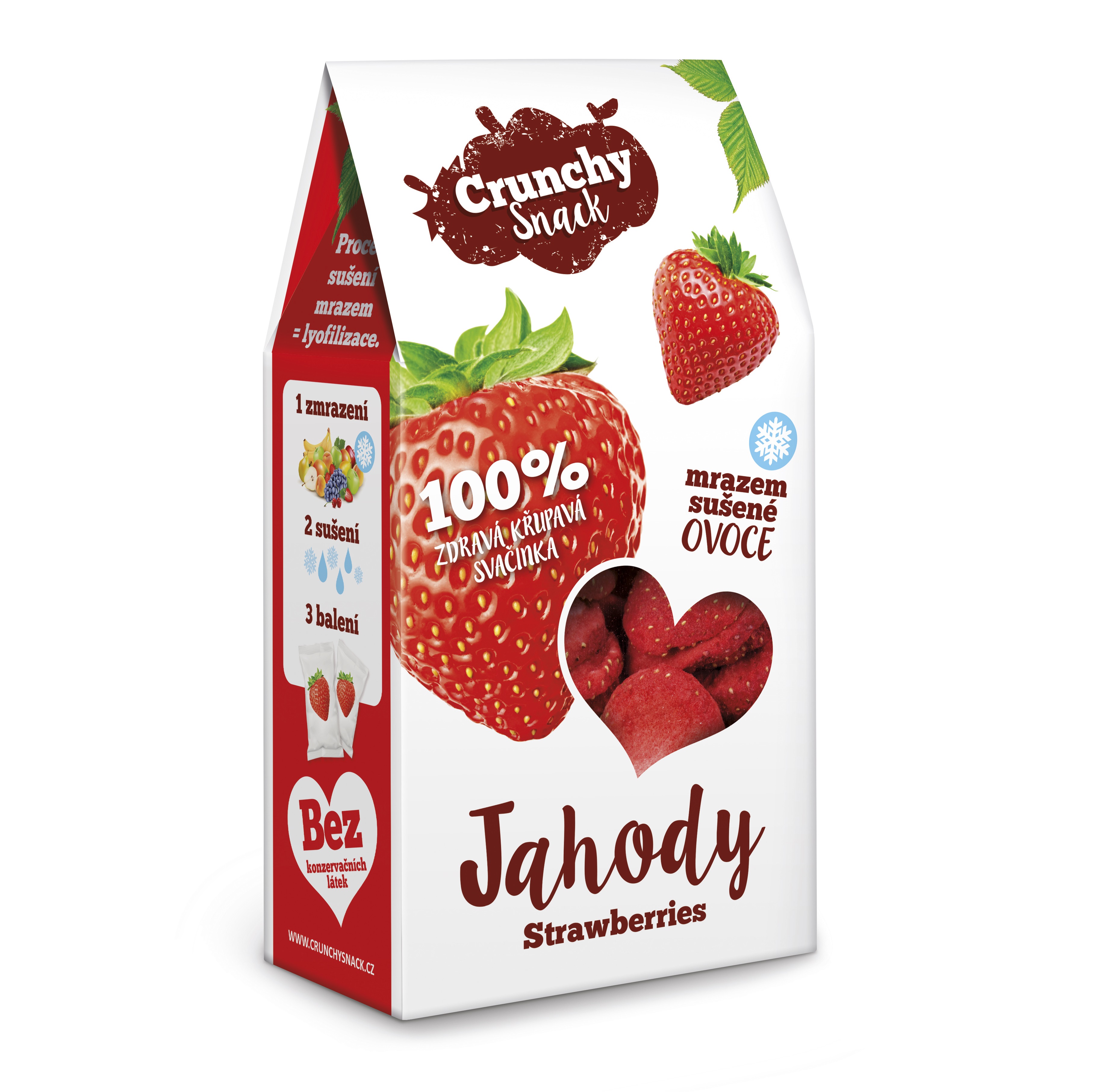 Crunchy snack Jahodyct